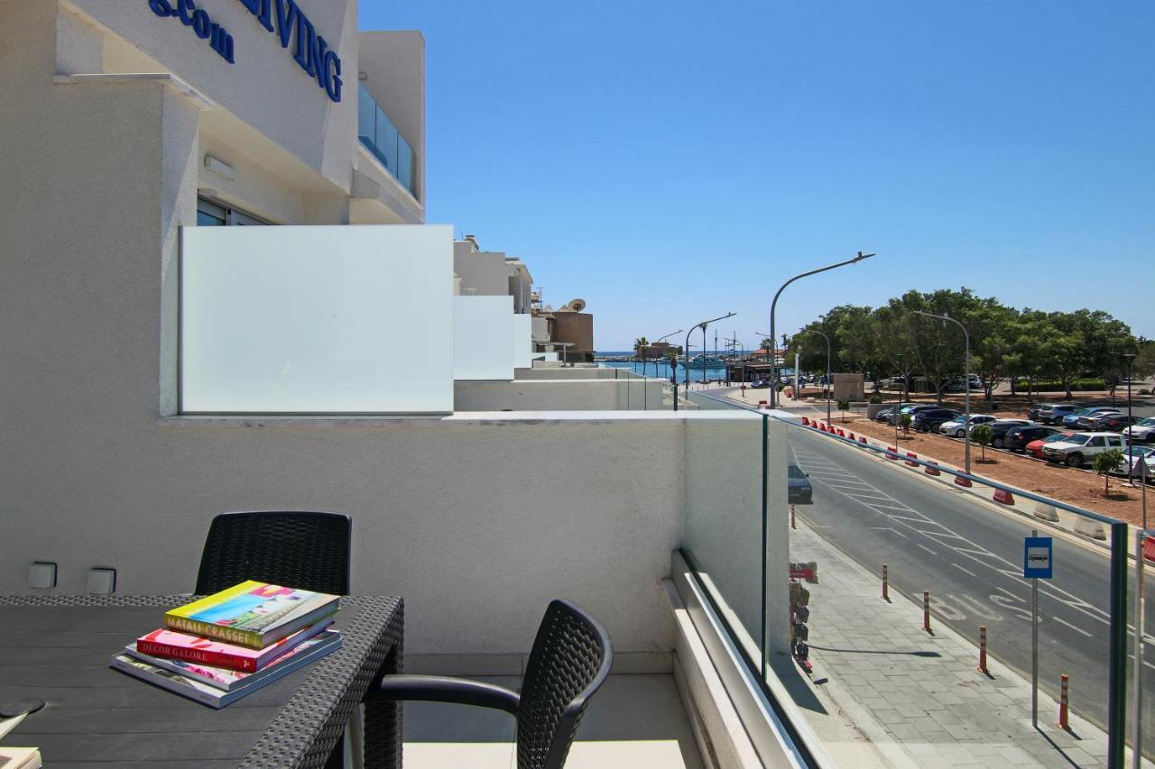 Phaedrus Living - Seaside Luxury Flat Harbour 103 Apartment Paphos Bagian luar foto